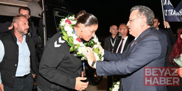 Avrupa şampiyonu boksör Havvanur Kethüda Trabzon