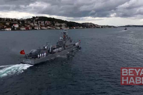 Preveze Deniz Zaferi’nin 488’inci yıl dönümünde İstanbul Boğazı’nda 15 gemiyle geçit töreni