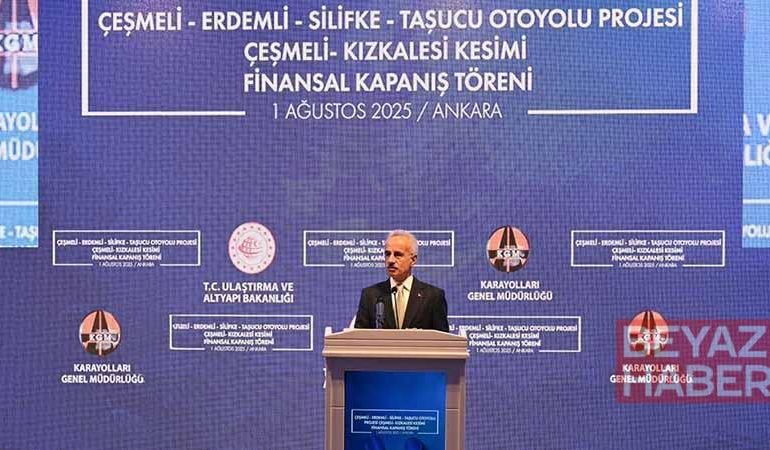 Bakan Uraloğlu: Çeşmeli-Erdemli-Silifke-Taşucu Otoyolu