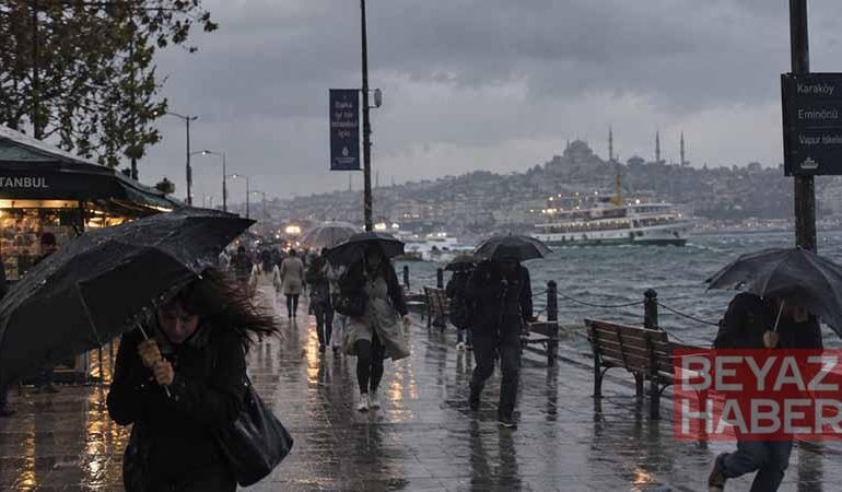 AKOM’dan İstanbul için kuvvetli yağış ve fırtına uyarısı