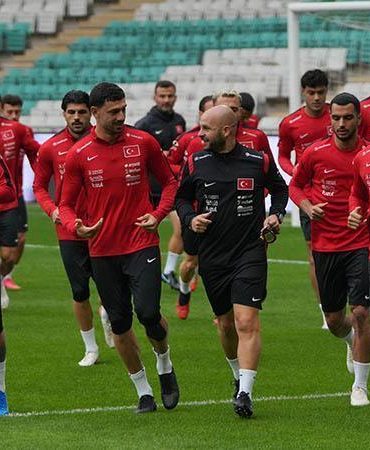 A Milli Futbol Takımı, İtalya maçına hazır