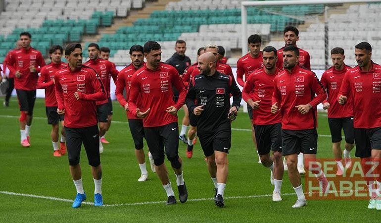 A Milli Futbol Takımı, İtalya maçına hazır