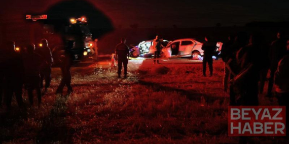 Düğün konvoyunda kaza: 2 ölü, 5 yaralı