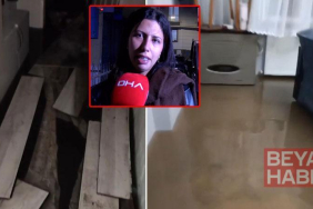 Sultangazi’de bodrum katlarını su bastı; ağlayarak yetkililerden yardım istedi