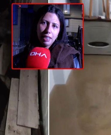 Sultangazi’de bodrum katlarını su bastı; ağlayarak yetkililerden yardım istedi
