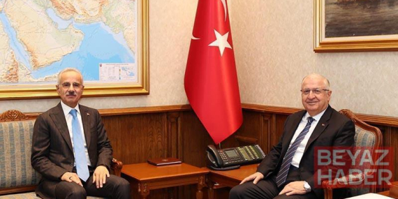 Bakanlar Güler ve Uraloğlu, bir araya geldi
