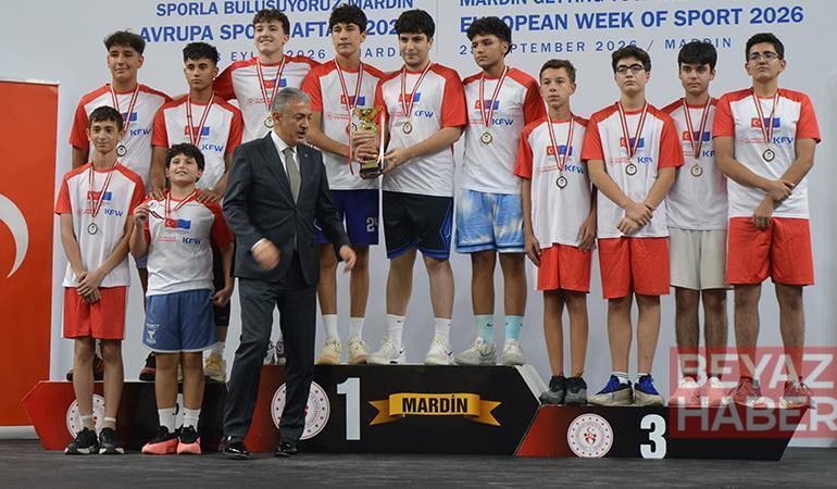 Mardin’de ‘Avrupa Spor Haftası’ açılış töreni düzenlendi