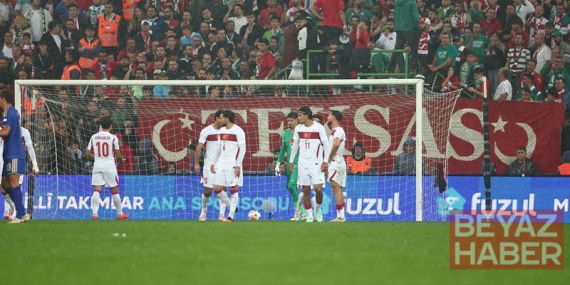 A Milli Futbol Takımı’ndan Uluslar A Ligi’ne kötü başlangıç