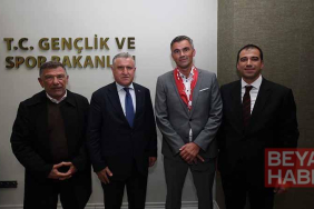 Bakan Bak, Avrupa Okul Sporları Federasyonu heyetini kabul etti
