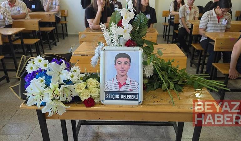 Kazada ölen 17 yaşındaki Selçuk, okulunda anıldı
