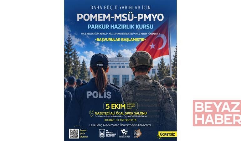 ABB’den POMEM, MSÜ VE PMYO adaylarına ücretsiz ‘Parkur Hazırlık Kursu’