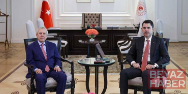 Bakan Kurum, Fenerbahçe Spor Kulübü Başkanı Aziz Yıldırım’ı kabul etti