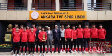 Bakan Tekin, Ankara TVF Spor Lisesi
