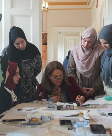 Tezhip Atölyesi, Mimar Sinan’da gençlerle buluştu
