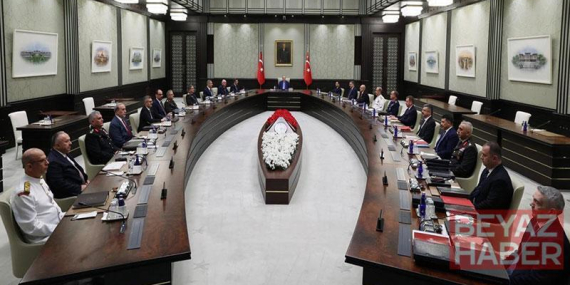MGK Bildirisi: Terörsüz Türkiye ve Terörsüz Bölge için atılan adımlar değerlendirildi