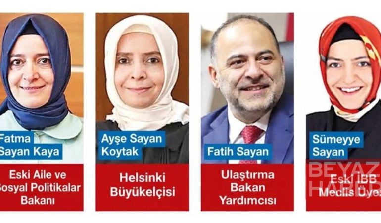 AKP’nin imtiyazlı ailesi Sayan kardeşler