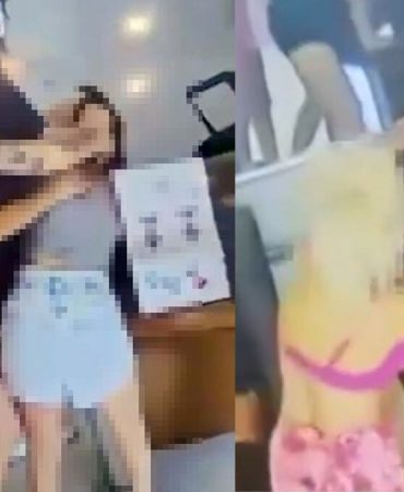 4 kadın işyerinde birbirine girdi: Defalarca kafasını masaya vurdu