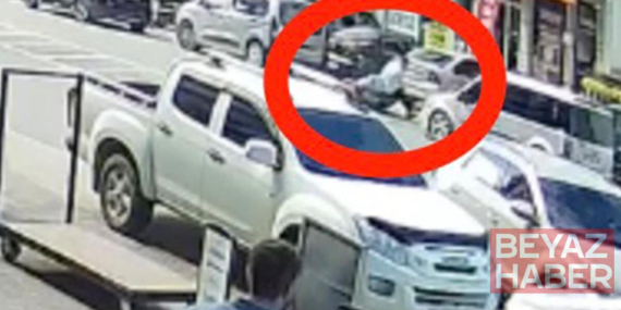 Motosikletli genç kurşunların hedefi oldu