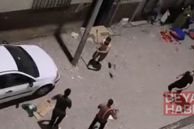 Şanlıurfa’da aynı sokakta oturan iki grup birbirine girdi: Taş, sopa, hortum ve terlikler havada uçuştu