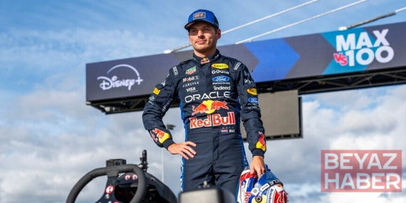 Verstappen, 14 turda 100 amatör karting sürücüsünü geride bıraktı