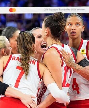 A Milli Kadın Voleybol Takımı Avrupa Şampiyonası'nda yarı finalde