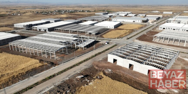 Karacadağ OSB'de fabrikaların çarkları dönmeye başladı