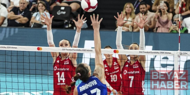 A Milli Kadın Voleybol Takımı,  Avrupa Şampiyonasında çeyrek finale yükseldi