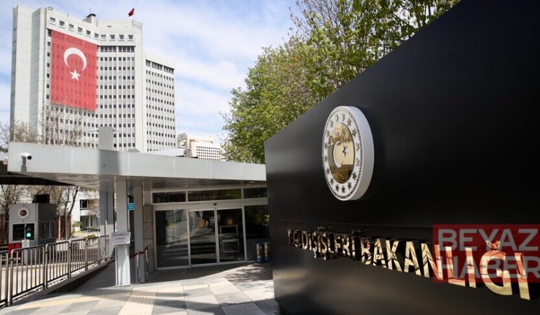 Türkiye'den Netanyahu'nun açıklamalarına üçüncü katip düzeyinde yanıt