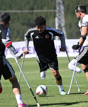 Ampute Futbol Milli Takımı dünya kupası için güç depoluyor