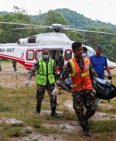 Nepal'deki selde hayatını kaybedenlerin sayısı 1342'ye çıktı