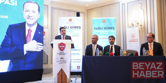 Yağlı Güreş Cumhurbaşkanlığı Kupası'nın basın toplantısı düzenlendi
