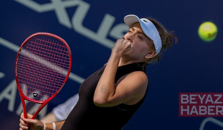 Türk Telekom Ankara Açık WTA 125 Tenis Turnuvası'nda Berfu Cengiz ile Deniz Dilek yarı finale yükseldi