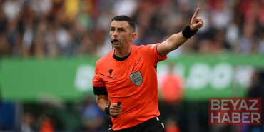 Türkiye-İtalya maçını İngiliz hakem Michael Oliver yönetecek