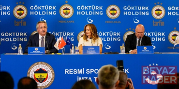 Fenerbahçe Kulübü, Göktürk Holding ile sponsorluk anlaşması imzaladı