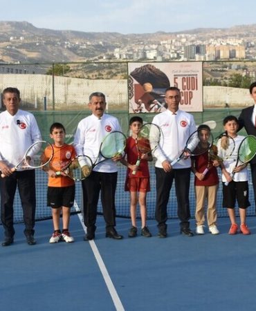 5. Uluslararası Cudi Cup Tenis Turnuvası, 21 Eylül'de Şırnak'ta başlayacak