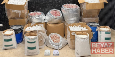 İstanbul’da 170 kilo uyuşturucu ve 850 bin hap ele geçirildi