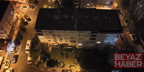 Eyüpsultan'da kolonlarından ses geldiği belirtilen bina boşaltıldı