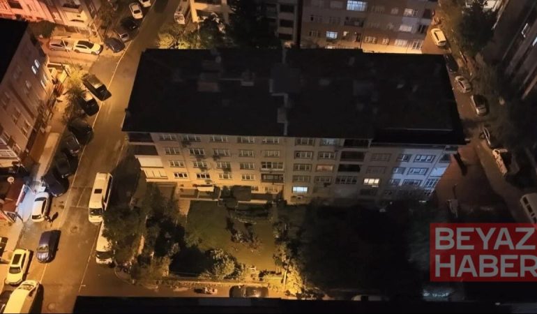 Eyüpsultan'da kolonlarından ses geldiği belirtilen bina boşaltıldı