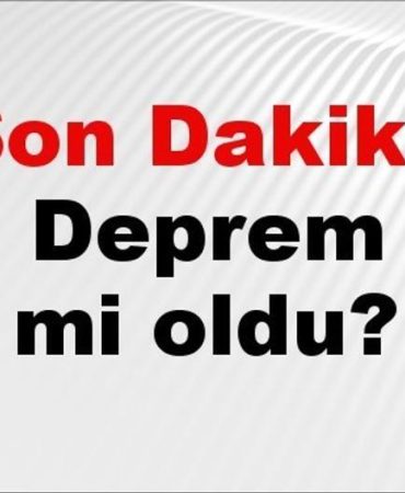 Son dakika deprem mi oldu? Az önce deprem nerede oldu? İstanbul, Ankara, İzmir ve il il AFAD son depremler 02 Ekim 2026