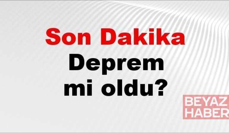 Son dakika deprem mi oldu? Az önce deprem nerede oldu? İstanbul, Ankara, İzmir ve il il AFAD son depremler 02 Ekim 2026