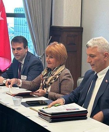 Bakan Bolat, ABD Ticaret Temsilcisi Büyükelçi Greer ile bir araya geldi