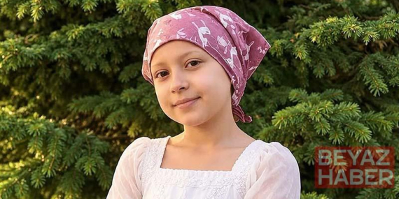 Lösemiden hayatını kaybeden 9 yaşındaki Ada, balonlarla son yolculuğuna uğurlandı