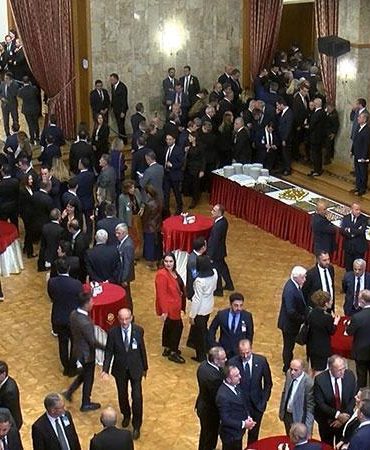 Mecliste yeni yasama yılı dolayısıyla resepsiyon düzenlendi