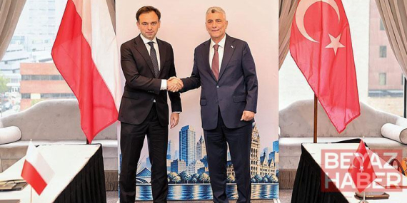 Bakan Bolat, Polonyalı mevkidaşı Domański ile bir araya geldi