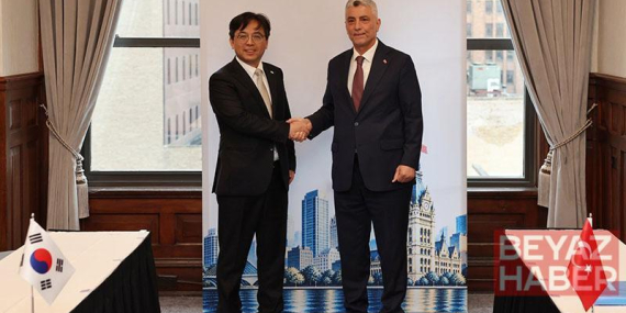 Bakan Bolat, Güney Koreli mevkidaşı Park Jung-Sung ile görüştü