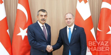 Bakan Tekin, Gürcistan Eğitim, Bilim ve Gençlik Bakanı Mikanadze ile görüştü