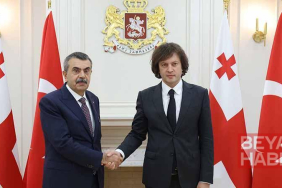 Bakan Tekin, Gürcistan Başbakanı Kobakhidze ile görüştü