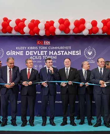 Cumhurbaşkanı Yardımcısı Cevdet Yılmaz, KKTC’de