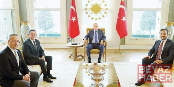 Erdoğan 4 başkanı kabul etti