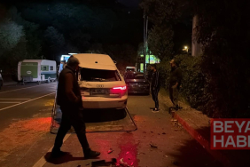 Sarıyer’de otomobil park halindeki 6 araca çarptı: 3 yaralı